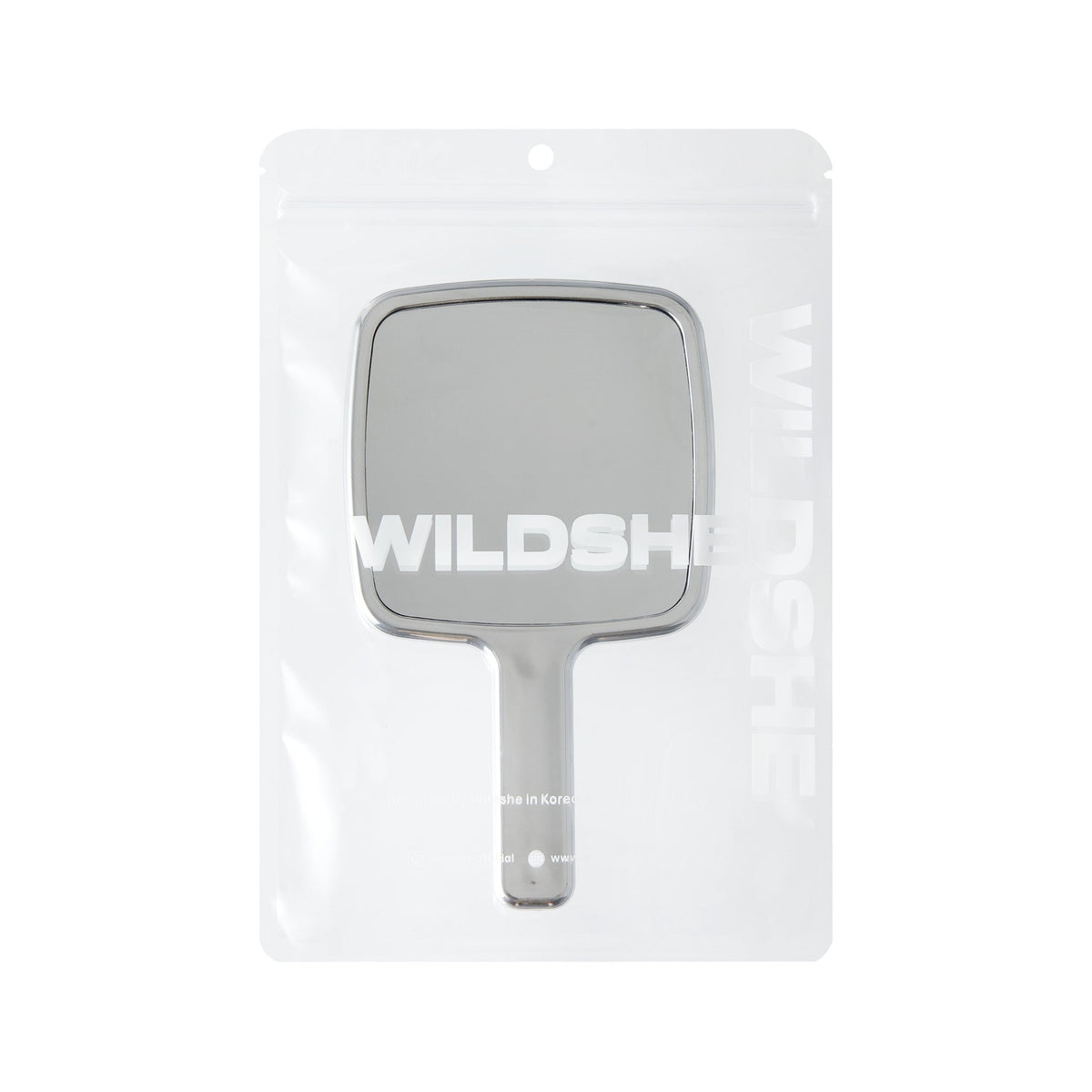 Water Ripple Handle Mirror