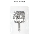 Water Ripple Handle Mirror